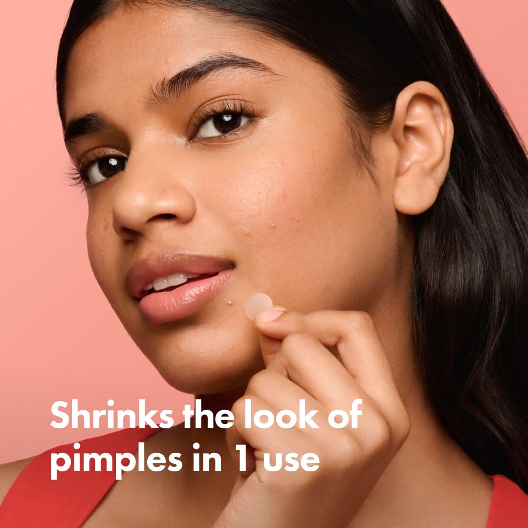 Mighty Patch Original from Hero Cosmetics - Hydrocolloid Acne Pimple Patch for Zits and Blemishes, Spot Treatment Stickers for Face and Skin, Vegan and Cruelty Free (36 Count)