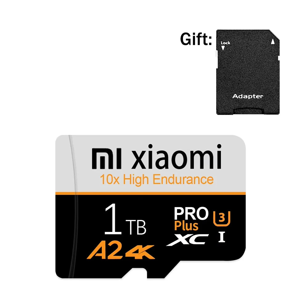 Original SD Card 2TB Extreme Speed Micro TF Flash Card 1TB 128GB Tarjeta Ultra Memory Card 512GB For Xiaomi Electronic Devices