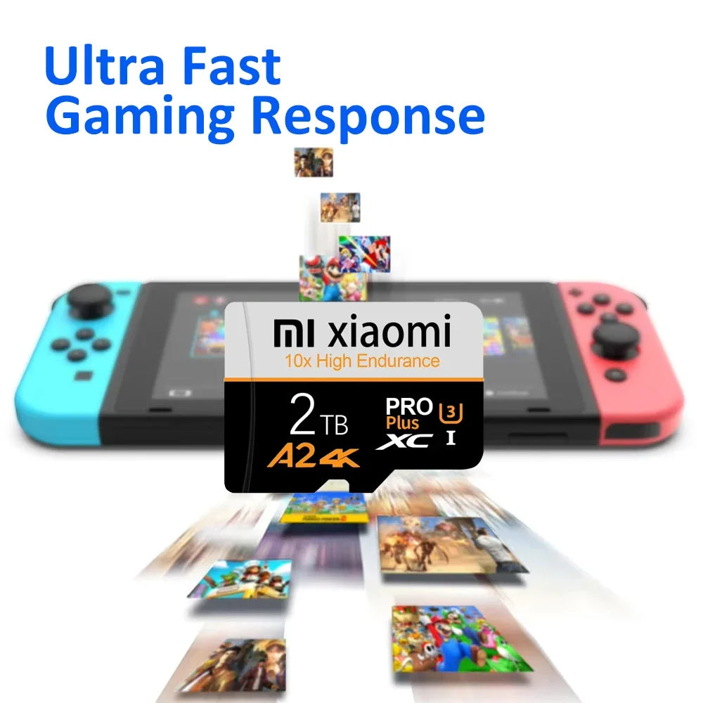 Original SD Card 2TB Extreme Speed Micro TF Flash Card 1TB 128GB Tarjeta Ultra Memory Card 512GB For Xiaomi Electronic Devices