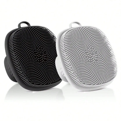 Face Scrubber, Silicone Face Scrubber For Men Facial Cleansing Brush Silicone Face Wash Brush Manual Waterproof Cleansing Skin Care Face Brushes For Exfoliating