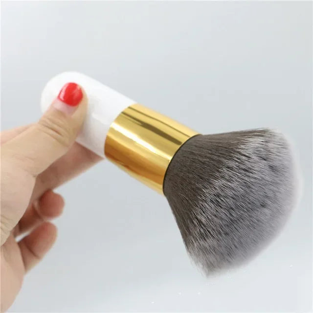 Loose Powder Foundation Large Brush Professional Face Brush Multifunctional Cosmetic  Blush Sculpting Bronzer Brush Makeup Tools
