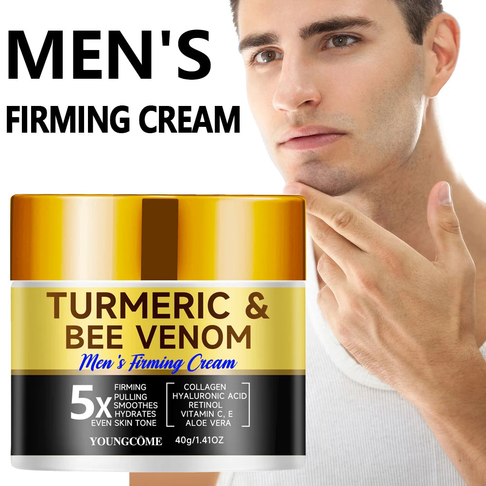  250g Men's Firming Lifting Neck and Face Moisturizing Cream with Retinol Refreshing and Hydrating Improves Skin Elasticity ﻿