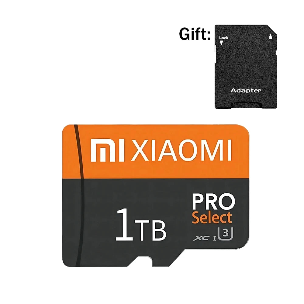 Original SD Card 2TB Extreme Speed Micro TF Flash Card 1TB 128GB Tarjeta Ultra Memory Card 512GB For Xiaomi Electronic Devices
