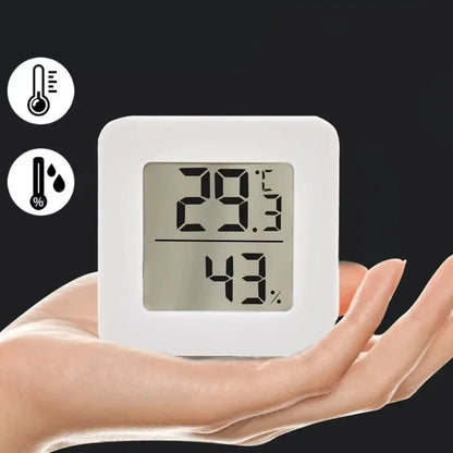 LED Thermometer Thermo-Hygrometer Multifunction Electronic Clock Temperature Humidity Meter Weather Station for Home With Alarm